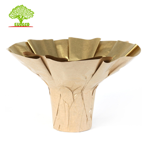 Porte-bouquet en papier kraft étanche pour plantes fraîches et fleurs en pot - Product Image 1
