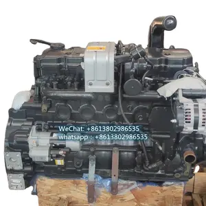 محرك 6D102 ASSY 5.9L محرك لـ PC220-7 PC200-7 PC210-7 تجميع قطع غيار الحفارة