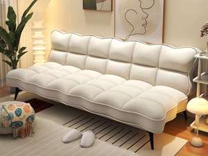 เตียงโซฟาพับได้อเนกประสงค์ปรับได้ปรับพนักพิงโซฟาพับได้นุ่มสบาย - Product Image 6