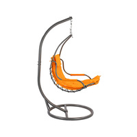 Hamac pliant d'extérieur, chaise suspendue de jardin, balançoire de patio, chaise œuf