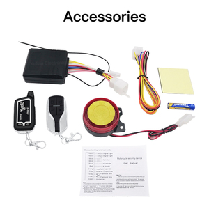 Thời Trang Điều Khiển Từ Xa Tự Động Khẩn Cấp Chống Trộm Chung 12V Xe Máy Hai Cách Hệ Thống Báo Động - Product Image 6