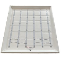Panneau lumineux LED rétroéclairé Banqcn PRO Square pour éclairage intérieur, 60x60 600x600mm 595x595mm, 3CCT sélectionnable, 40W, faible UGR <19, 120lm/w