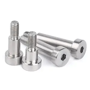 Stainless Steel 304 316 Hex Socket M3 Shoulder Screw Bolt Plain Finish