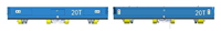 Robot AGV intelligent de 20 tonnes pour l'extérieur, à batterie LiFePO4, télécommandé, pour le transfert de charges lourdes