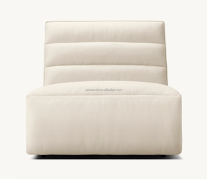 Sassanid OEM 1970s Diseños ingleses Evoking Recliner Chelsea Silla reclinable modular sin brazos - Product Image 2