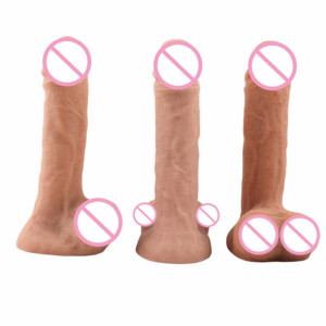 Dildo Realista <span class=keywords><strong>de</strong></span> Silicona Suave con Sensación <span class=keywords><strong>de</strong></span> Piel Realista para Mujeres, con Recubrimiento <span class=keywords><strong>de</strong></span> Aceite y Diseño con Vetas <span class=keywords><strong>de</strong></span> Sangre, Juguetes Sexuales para Adultos - Product Image 2
