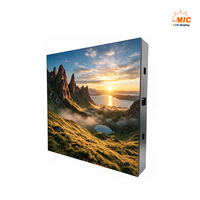 Pantalla LED para Exteriores P4 P5, para Fachadas de Edificios, Gabinete de Hierro, IP65, 3840Hz, HDR10+, para Publicidad Comercial
