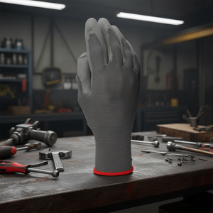 Guantes de Trabajo de Poliéster Ttake con Revestimiento de Poliuretano, Corte 10, Resistentes al Desgaste, para Uso con Herramientas Eléctricas - Product Image 3