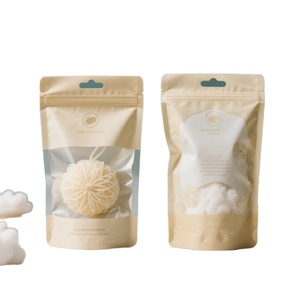 Matte Custom Printed Bath Salts Packaging <b>Zip</b> <b>Lock</b> Plastic Standing up Bath Salt Body Scrub <b>Bags</b> Tea <b>Bag</b> Bath Salts with Zipper - Product Image 2