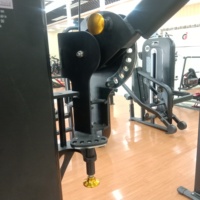 Entrenador cruzado de doble cable, equipo de gimnasio en casa multifunción para entrenamiento de fuerza y ejercicio de brazos hecho de acero