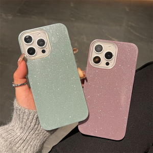 Coque arrière antichoc Lichicase Glitter IMD pour iPhone 17 17 Pro 17 Air 17 Pro Max, étui de téléphone coloré effet bonbon - Product Image 5