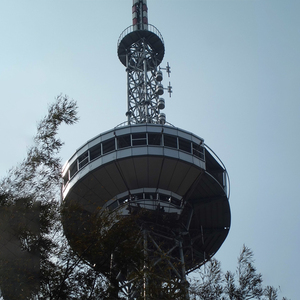 Torre de Radar de 4 Pernas para Segurança e Proteção Contra Incêndios com Superfície Galvanizada a Quente, Sistema de Monitoramento de 15M-50M de Altura - Product Image 3