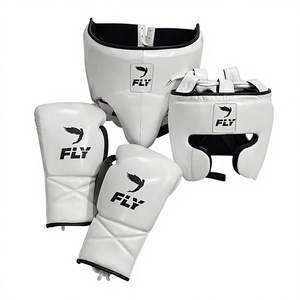 Nouvel Arrivage Ensemble de Sparring de Boxe Professionnel FLY Pro Punching Winning en Cuir de Vachette Véritable, Respirant, Durable et Confortable - Product Image 1