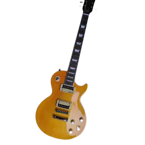 Fixed Bridge 일렉트릭 기타 키트가있는 Firehawk 불꽃 메이플 탑 일렉트릭 기타