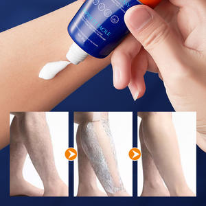 Crème épilatoire pour hommes Les produits de soins corporels aisselles jambes mains ne stimulent pas 60g - Product Image 3