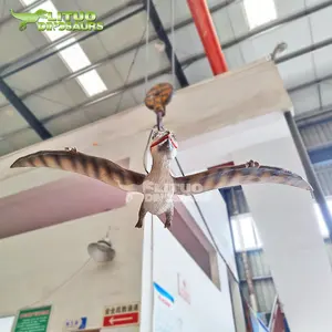 Hanging Up Animated Flying Pterosaur Dinosaur Model