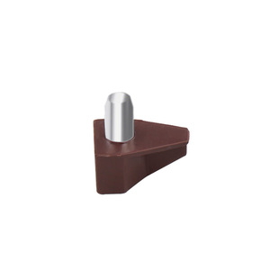 Support d'étagère en acier au carbone transparent blanc pour armoire à chaussures, accessoires de quincaillerie de meubles - Product Image 3