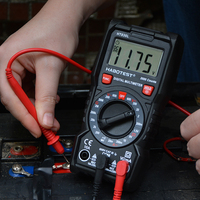 Habotest HT113 Manual Digital Multimeter Low Price 600V DMM Tester Tool for Mobile Phone & Car Repair Best Sale