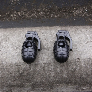 Wholesale Backpack Garment Accessories Plastic Grenade Shape Paracord <strong>Cord</strong> <strong>Lock</strong> <strong>Toggle</strong> <strong>Stopper</strong> - Product Image 6