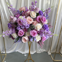 Boules de fleurs de lavande violet clair IFG, très vendues, pour la décoration de table de mariage
