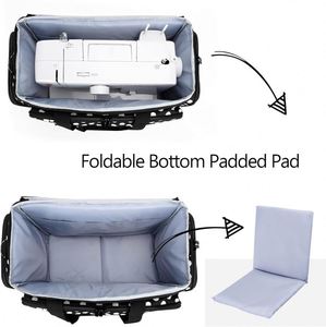 Free sample <b>Sewing</b> <b>Machine</b> Bag with Universal Tote Carrying Case with Personalized Multiple Storage Pockets - Product Image 3