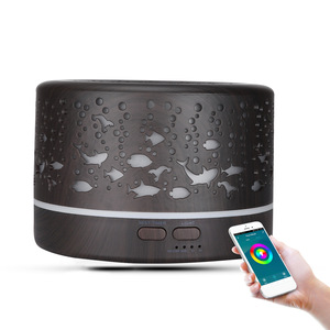 Diffuseur d'arômes ultrasonique transfrontalier JCSY-318 0,5-1L avec télécommande et lumière LED, humidificateur pour la maison et le commerce - Product Image 5