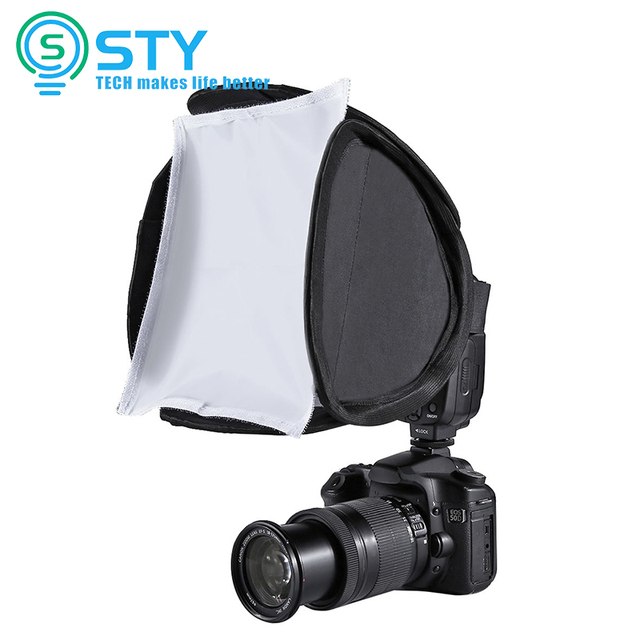 DSLR on Camera General Flashgun Photography Studio Softbox Universal Photo Studio Accessory Camera Top Flash Diffuser