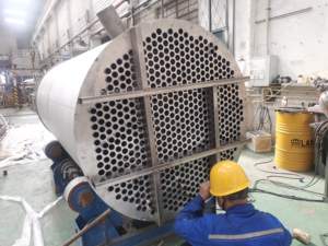 مبادل حراري بحري عالي الكفاءة مخصص مقاوم للتآكل من التيتانيوم والماء البحري المقاوم للحرارة العالية - Product Image 4