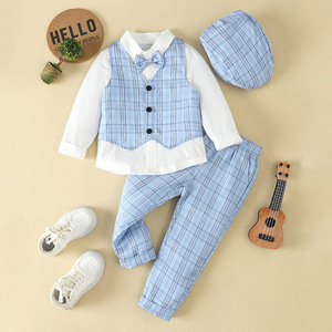 <span class=keywords><strong>Elegante</strong></span> Set di 4 Pezzi per Bambino, Abito Formale per Matrimonio, Compleanno, Festività - Product Image 2