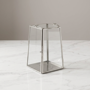 Lanterne décorative artisanale de haute qualité en acier et miroir/verre pour la décoration intérieure et le rangement de Noël - Fournisseur Inde - Product Image 1