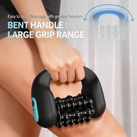 Bâton de massage sans fil vibrant puissant à 3 vitesses en ABS, unisexe, avec fonctions de massage par percussion, modèle OEM