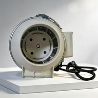 Ventilateur de gaine 230V 60W 2400 tr/min avec débit d'air de 350 m³/h et pression statique de 189 Pa pour usage industriel – Assurance qualité
