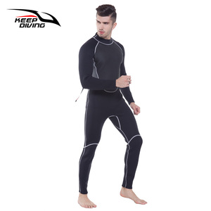 Keep Diving 3mm One Piece Diving Suit Men Professional Warm Waterproof Anti Uv Sunshade <b>Wetsuit</b> - Product Image 4