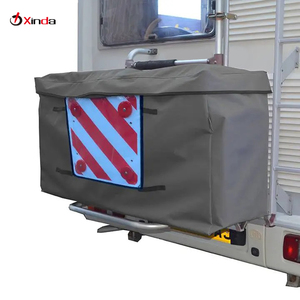 Fournisseur OEM ODM RV Camper Cargo Gear arrière Sac en toile Caravane Véhicule Vélo Rack Sac de rangement - Product Image 1