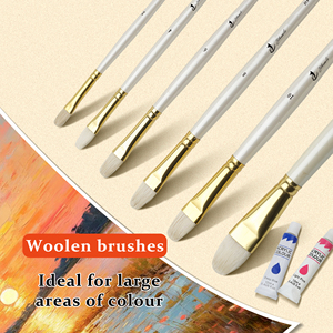 Set di <span class=keywords><strong>Pennelli</strong></span> Professionali <span class=keywords><strong>per</strong></span> Pittura 2026, Materiali Artistici, <span class=keywords><strong>Pennelli</strong></span> in Lana <span class=keywords><strong>per</strong></span> Pittura Acrilica - Product Image 3