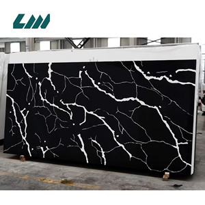 Piedra cero cilicon piedras artificiales losa de cuarzo para cocina encimera mesa de pared ingeniero piedra - Product Image 3