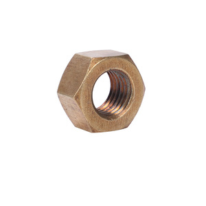 Brass Hex Nuts M4 M20 Metric Copper Alloy Construction Industry Wear Resistant Polished Surface - Product Image 5