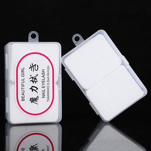 Lingettes en coton non pelucheuses pour dissolvant de <span class=keywords><strong>vernis</strong></span> à ongles avec logo privé personnalisé - Product Image 3