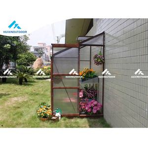 Petite lumière de jardin <span class=keywords><strong>Serre</strong></span> espagnole <span class=keywords><strong>Mini</strong></span> <span class=keywords><strong>serre</strong></span> à 4 niveaux Cadre en métal facile à assembler Bois traité sous pression de type naturel pour le froid - Product Image 3