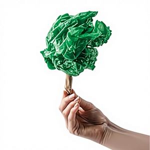 Cubo de Reciclaje de Plástico Ecoplast de 35L para Gestión de Residuos, Multicolor (Amarillo/Verde/Azul), Uso Interior/Exterior, Hecho en Italia - Product Image 1