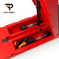 Plateforme d'entraînement multifonctionnelle réglable PILOTSPORTS, banc d'exercice aérobique pliable avec espace de rangement pour la salle de sport à domicile