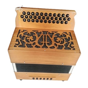 <span class=keywords><strong>Accordéon</strong></span> <span class=keywords><strong>diatonique</strong></span> à boutons en bois Cagnoni Reeds 34K12B - Product Image 1