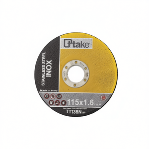 TTAKE แผ่นขัดแบบแบน 230x22.23 มม. สำหรับตัดและเจียรเหล็กสแตนเลส - Product Image 2