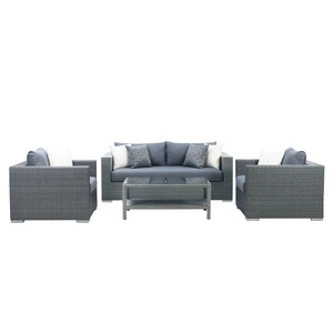 All weather sintetico <span class=keywords><strong>vimini</strong></span> <span class=keywords><strong>mobili</strong></span> <span class=keywords><strong>da</strong></span> <span class=keywords><strong>giardino</strong></span> con di alta qualità cuscini - Product Image 2