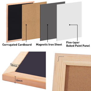 Foska Surface magnétique cadre solide suspendu <span class=keywords><strong>tableau</strong></span> à <span class=keywords><strong>craie</strong></span> <span class=keywords><strong>pour</strong></span> salon Café boutique Restaurant environnements commerciaux - Product Image 2