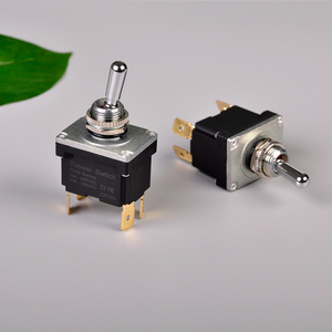 Toowei tự khóa loại đôi cực duy nhất ném chuyển đổi chuyển t502at 15A 250V ON-OFF Tab thiết bị đầu cuối - Product Image 2