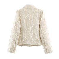 Blazer Femme 2026 Nouvelle Collection – Veste de Costume Chic à Col Montant, Style Décontracté et Rétro, Manches Longues