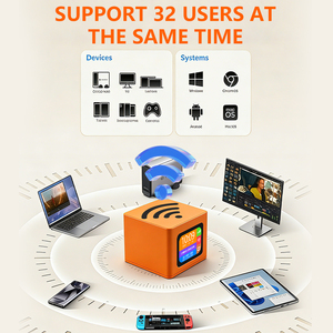 Router CPE DNXT Mini 4G WiFi 6 de Alta Velocidad, Batería de 3000mAh, Módem Portátil de 300Mbps, 1 Ranura para Tarjeta SIM, Pantalla, Versión EU 1 - Product Image 4