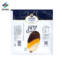 Film en rouleau de sachet plastique laminé de qualité alimentaire personnalisé pour l'emballage de sucettes glacées, de gommes à mâcher, de gâteaux, de gelées et de biscuits