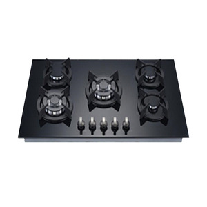 New Fashion 5 Burner Gas Cooker Household Glass Lid Universal 110-220V Temperature Control 7mm/8mm Thickness <b>Panel</b> Outdoor RV - Product Image 6